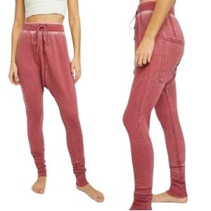 NWT Free People All Day Harem Joggers In Winding Roads
